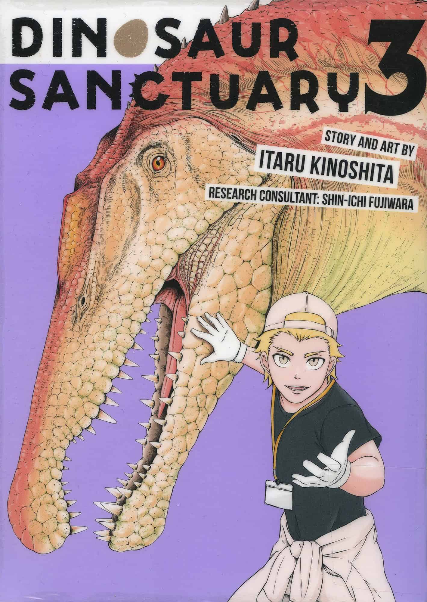 Dinosaur Sanctuary 3:n kansi